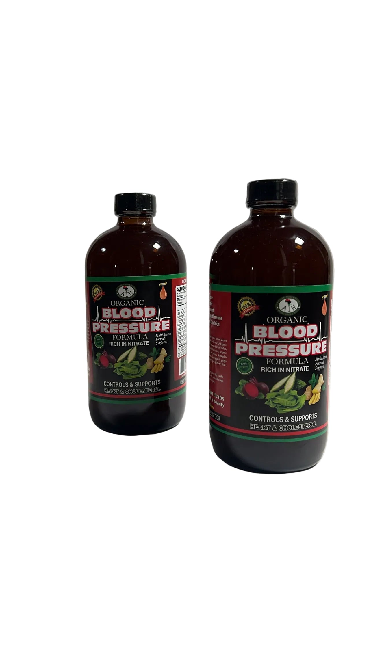 4H Blood Pressure Support Herbal Blend Liquid Supplement Organic 16 fl oz
