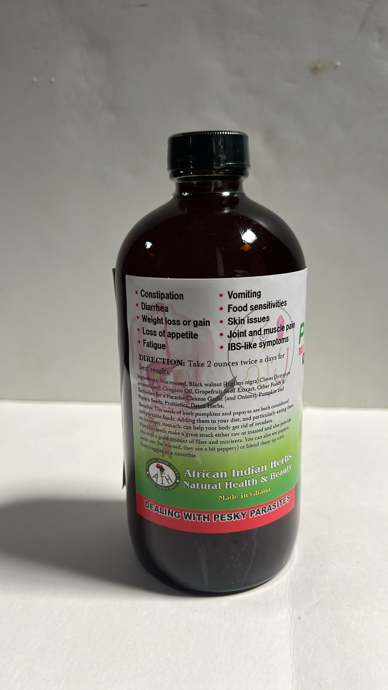 African Indian Herbs Organic Parasite Cleanse